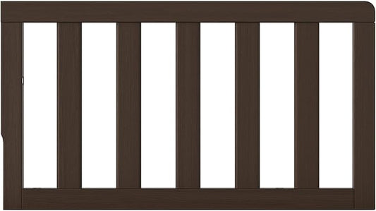 Child Craft Toddler Guard Rail Converts Calder, Farmhouse and Woodland Cribs into Toddler Bed, Made of Pinewood, Baby Safe Non-Toxic Finish (Brushed Truffle)