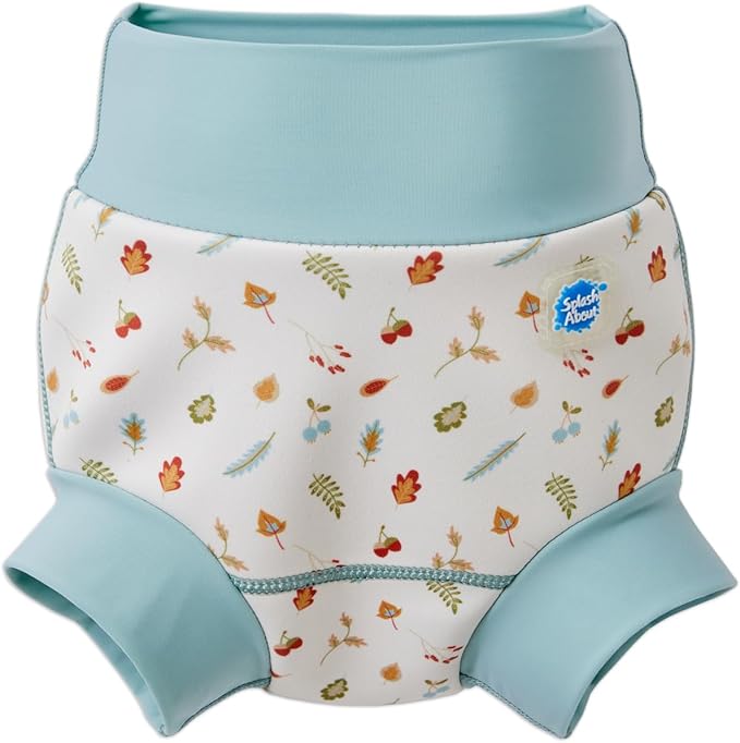 Splash About Happy Nappy Reusable Swim Diaper, Little Acorns, 3-6 Months