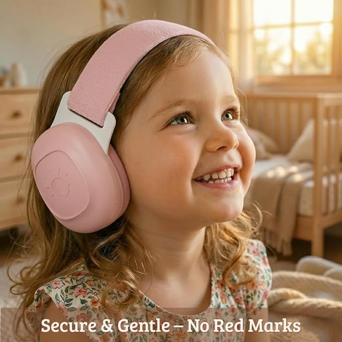Baby Noise Cancelling Headphones – Infant & Toddler Ear Muffs 24 dB – Hearing Protection – Adjustable Newborn Ear Defenders.