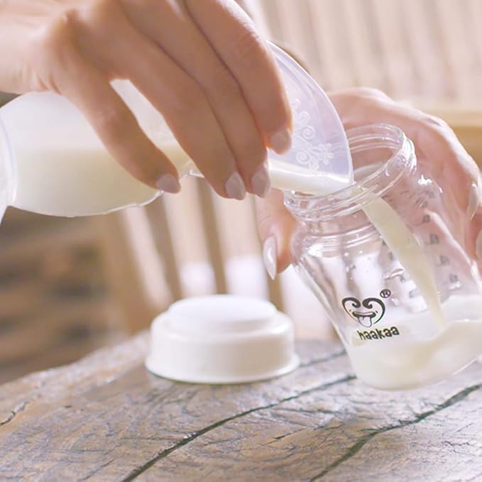 haakaa Manual Breast Pump with Suction Base - Gen.2 haakaa Milk Collector 4oz/100ml