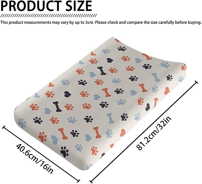 Changing Pad Covers for Boys Girls Carddle Sheet Set for Baby Boys Girls Breathable & Washable Cover