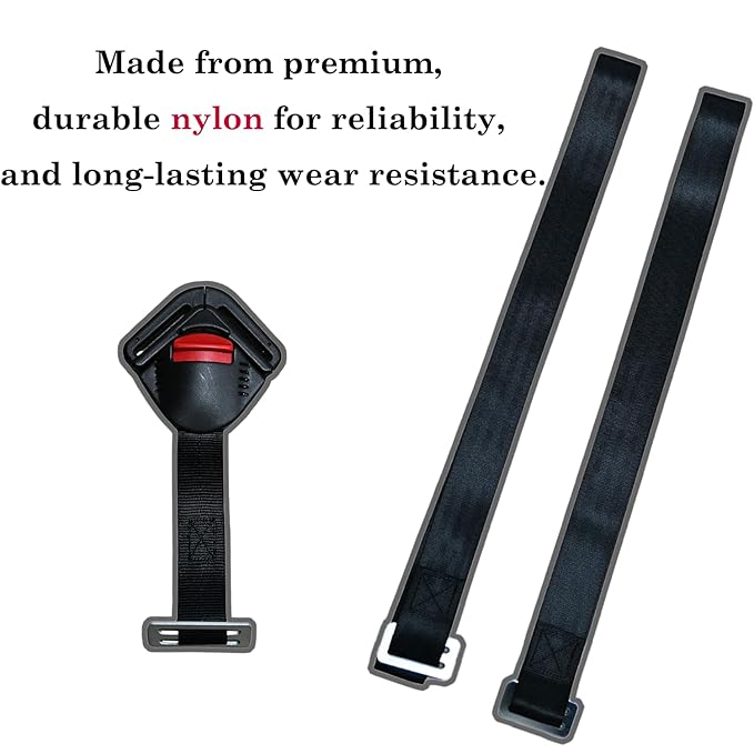 Universal Baby Seat 5pt 5 Point Harness with Locking Buckle, Baby Highchair Stroller Pushchair Chest Harness Clip Buckle + Harness Straps Width 38mm/1.5in