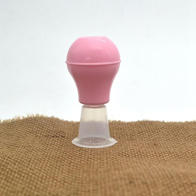 Manual Nipple Corrector for Inverted Nipples Flat Nipple Puller Suction Cup Short Nipple Sucker for Flat Nipples Nipple Corrector Suction for Breastfeeding Suction