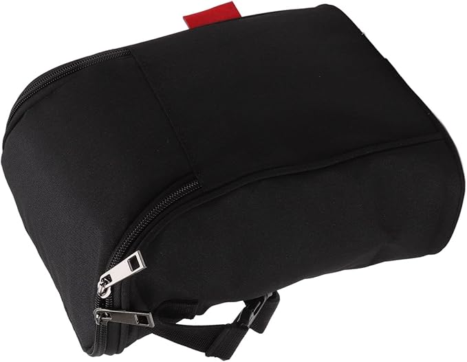 Asixxsix Insulated Baby Bottle Bag, Baby Bottle Holder Extra Storage, and, Easy to Carry, Travel Accessory, Keeps Bottles Warm or Cooler (Black)
