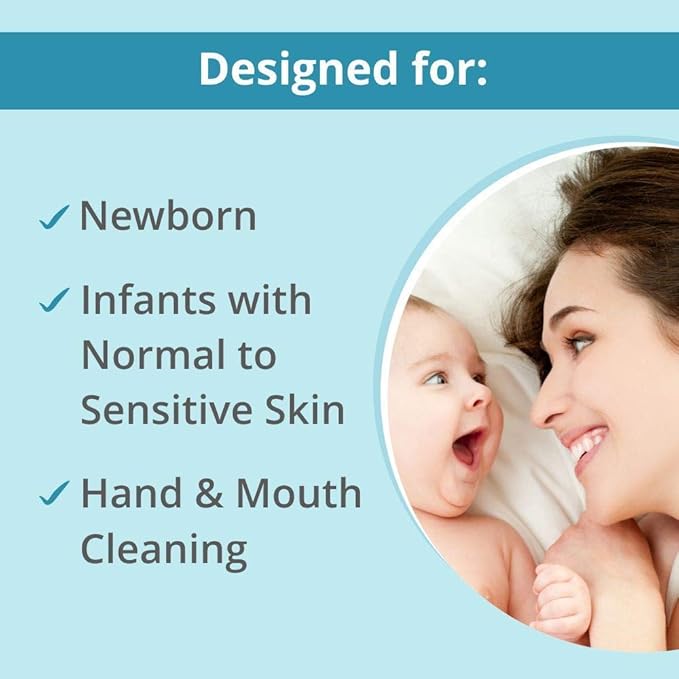 Mother Sparsh 99% Pure Water (Unscented) Baby Wipes (72 Unscented Baby Wipes) - Super Thick Fabric