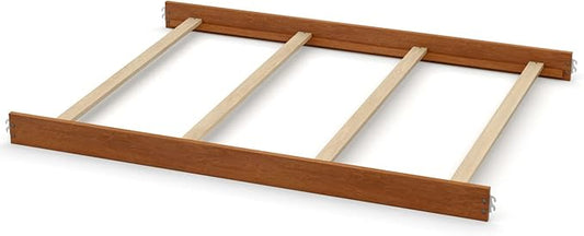 CC KITS Full-Size Conversion Kit Bed Rails Compatible with Simmons Kids Convertible Cribs by Delta Children - Solid Wood Rail - Toddler and Adult Bed Rail for Full-Size (Hazelnut, Hook-ON KIT)