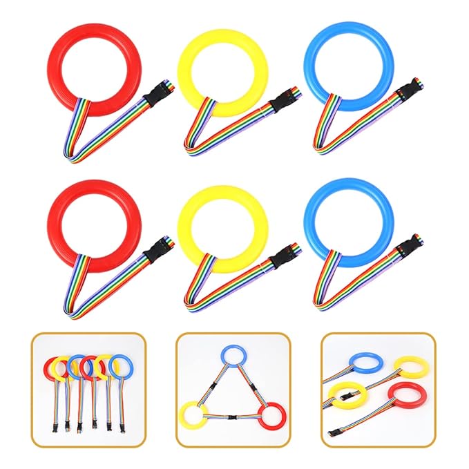 Toddmomy 30 pcs Walking Rope Preschool Walking Rope Kindergarten Walking Rope Preschool line Rope Kids Handles Safety