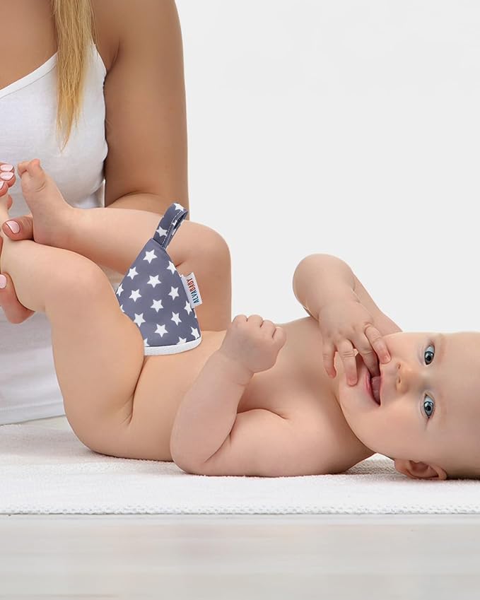 ALVABABY 8 Pcs Baby Boy Pee Covers, 3.5 * 4 In,Strong Water Absorption Pee Shield for Newborn Boy, 4-Layer Reusable Pee Cap, Diaper Changing Accessory for Baby Gift 8NG01