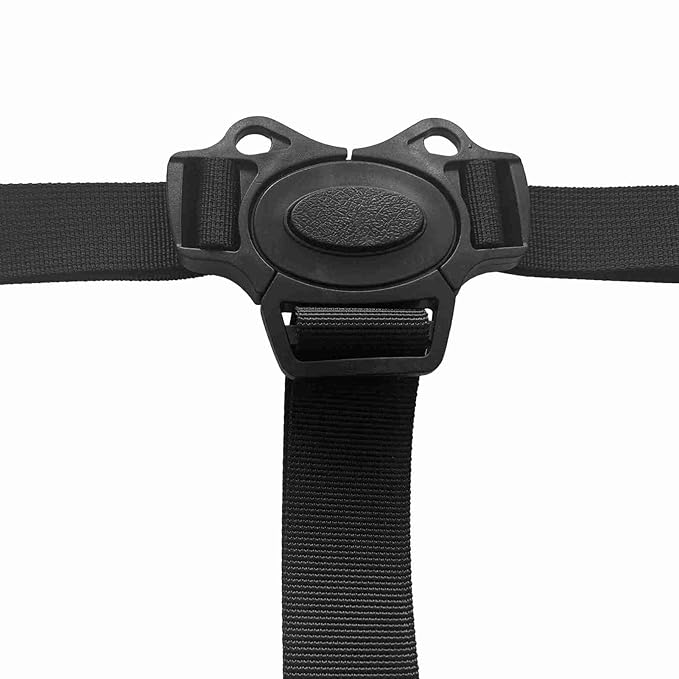 Adjustable 3 Point Harness Baby High Chair Straps, Nylon Tape, Strong Adhesive, Lightweight, Portable, for Baby Kid Stroller, Pushchair