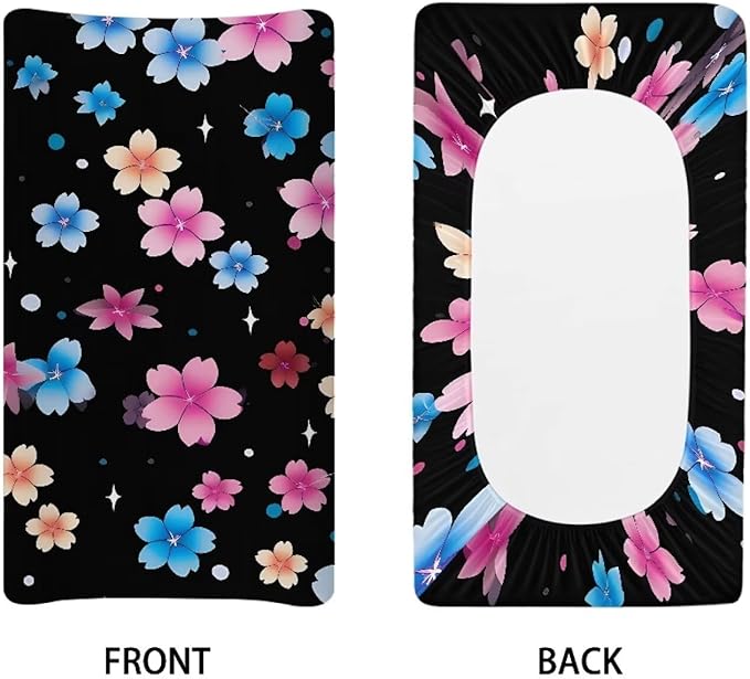Changing Pad Covers for Boys Girls Carddle Sheet Set for Baby Boys Girls Breathable & Washable Cover