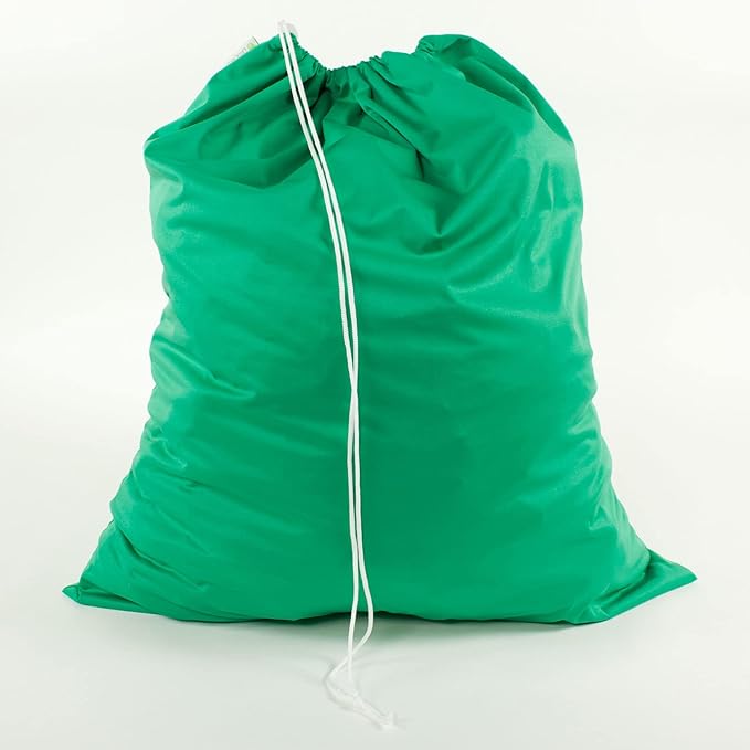 OsoCozy Cloth Diaper Pail Liner - Reusable, Washable, Waterproof Wet Bag with Drawstring. Excellent for Diaper Pails, Garbage Cans, Laundry, Recycling and Storage - Aqua Green