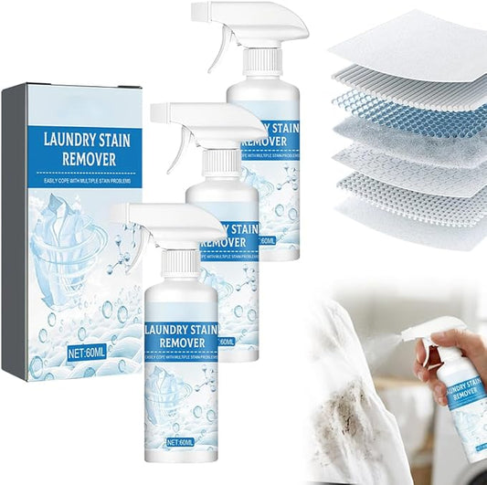 Clothing Emulsifier Stain Remover,2026 NEW Fly Clothing Emulsifier,Deep Stain Remover For Clothes,Stain Remover For Clothes Laundry,Active Enzyme Laundry For Clothes (3PCS)