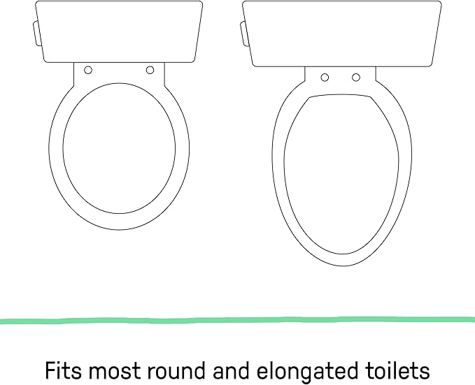 Ingenuity: ity by Ingenuity Flip & Sit Potty Seat (White) – Easy to Set Up & Remove Potty Training Seat That Attaches to Adult Toilet Seat