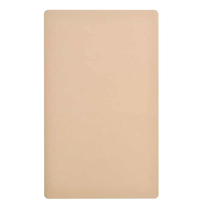 Vegan Leather Baby Changing Mat - Portable, Wipeable & Reusable Diaper Pad - 16" X 26" - Foldable for Travel