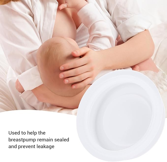 8pcs Breastfeeding Pump Replacement Silicone Membrane Diaphragm Part for V2 V1 with Cleaning Options, Safe Material for Mothers and Babies