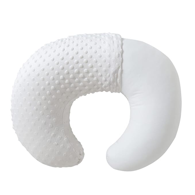 Nursing Pillow Cover, Breastfeeding Pillow Slipcover Snugly Fits for Nursing Pillow for Baby Boys and Girls, Premium Quality Microfiber, Ultra Soft Comfortable (Cloud Dancer)
