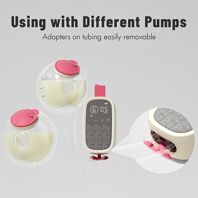 Phanpy Wearable Breast Pump Milk Collector Cup S2, Original Phanpy Breast Pump Replacement Accessories, 24 mm Flange and 20mm Insert Included, 12 oz / 360 ml, 2 Piece