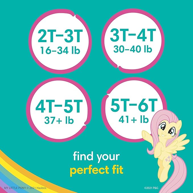 Pampers Easy Ups Training Pants Girls and Boys, 4T-5T (Size 6), 86 Count, Giant Pack