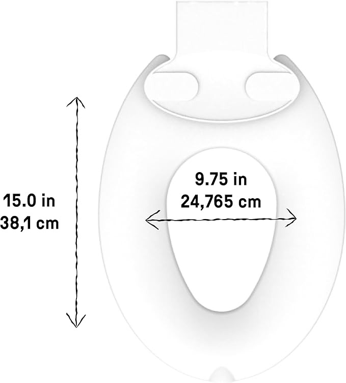 Ingenuity: ity by Ingenuity Flip & Sit Potty Seat 2pk (White) – Easy to Set Up & Remove Potty Training Seat That Attaches to Adult Toilet Seat