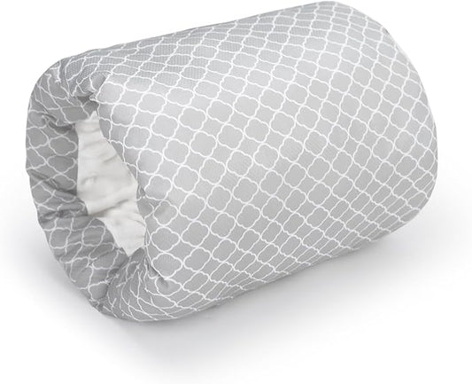 KAKIBLIN Feeding Arm Pillow,Nursing Arm Breastfeeding Pillows Support for Mom,Portable and Washable,Ergonomic Nursing arm Pillow for Feeding (White Cloud)