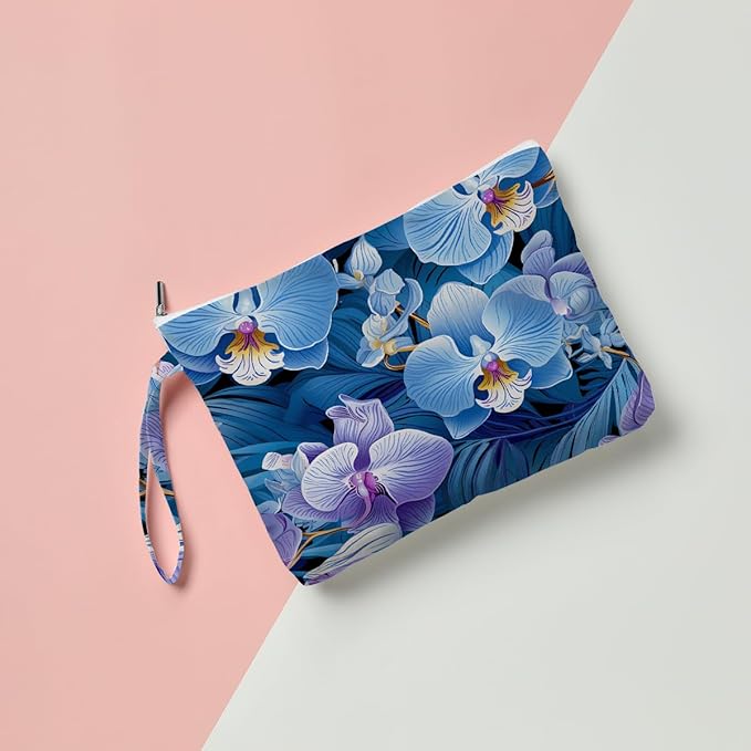 Fokongna Palm leaves Wet Bag Travel Wet Dry Bag Beach Bag Diaper Bag Wet Bag For Swimsuit Travel Makeup Bag Toiletry Bag