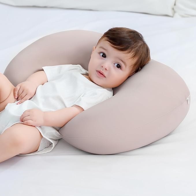Susurration 2 Pack Nursing Pillow Cover,Ultra Soft and Stretchy Compatible with Boppy Breastfeeding Pillow,Comfortable and Skin-Friendly Slipcovers for Newborn Boys & Girls(Misha)
