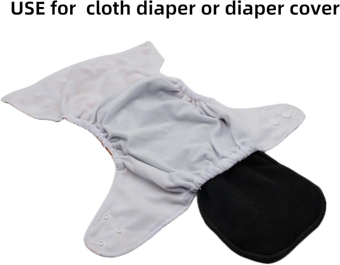 Microfiber Inserts for Cloth Diapers (10pcs-4 Layers Microfleece Inserts)
