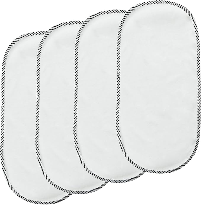 PandaEar 4 Pack Waterproof Changing Pad Liners, Baby Diaper Changing Underpads Liner Soft Changing Table Cover -23.6" x 11.8"