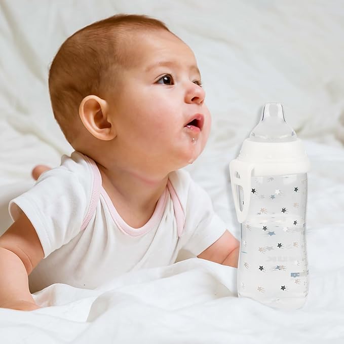 Sippy Cup Nipples for NUK Active Sippy Cup and Learner Cup,Variable Flow, Silicone Replacement Nipple,6+ Months,6 Count