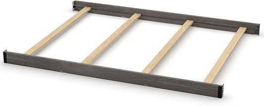 CC KITS Full-Size Conversion Kit Bed Rails Compatible with Simmons Kids Convertible Cribs by Delta Children - Solid Wood Rail - Toddler and Adult Bed Rail for Full-Size (Rustic Grey, Bolt-ON KIT)