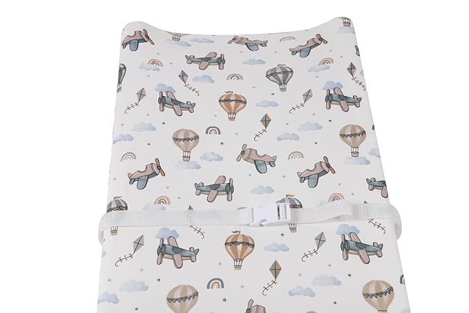Changing Pad Cover Set 3 Pack Jersey Knit Ultra Soft for Baby Boys Girls Green/Moon/Cloud