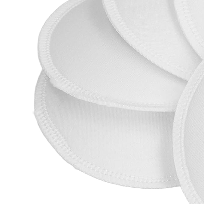 Nursing Pads, 12 Pcs Washable Pure Cotton for Breastfeeding