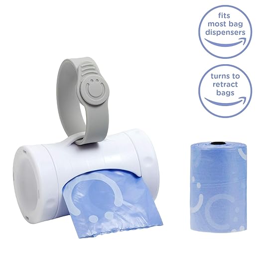 Ubbi Disposable Diaper Sacks, Lavender Scented & On The Go Waste Disposal Bags Refills Value Pack, Lavender Scented, 12 Roll Refills, Baby On The Go Essentials
