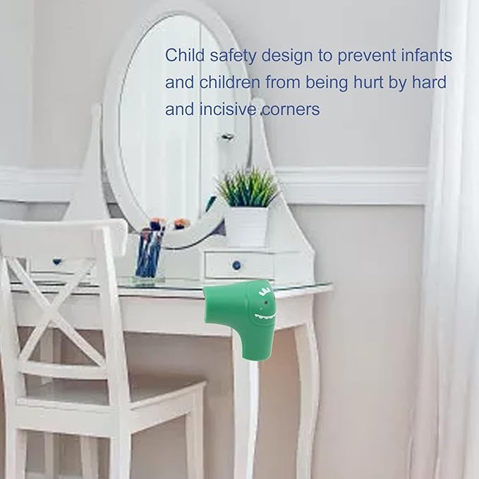 8 Pcs Corner Guards, Cute Soft Animal Cover for Kids Safety Home Furniture Cabinet Glass