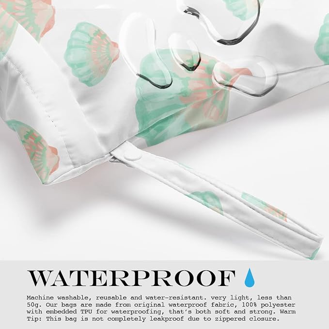 Wet Bag Wet Dry Bag for Swimsuit Travel Beach Pool Stroller Diapers Dirty Yoga Gym Clothes Waterproof Reusable