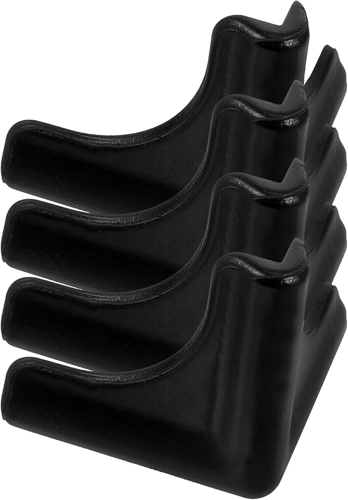 ibasenice Furniture Corner Protectors 4-Pack Soft Silicone Childproof Corner Guards 1.77 Inch Table Edge Protectors for Home Office Safety