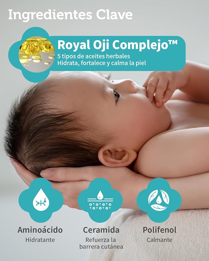 GOONGBE Baby Diapering Cleanser - Korean Baby Hip Buttocks Wash for Baby's Sensitive Skin - Dermatologically Tested - pH 5.5 Soft and Dense Bubble Foam, 10.1 fl.oz.