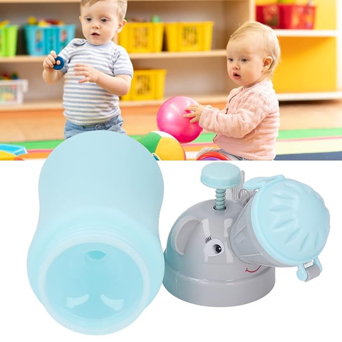 Travel Potty Emergency Urinal Potty Toilet for Car Travel and Camping, Child Kid Toddler Pee Training Cup (Blue for Boy)