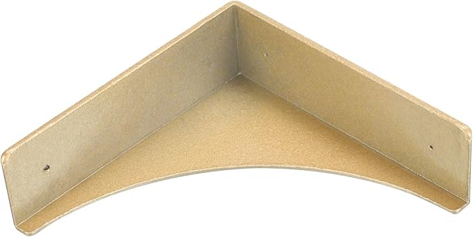uxcell Corner Protectors, 4Pcs 2.56" - Metal Corner Protector, Vintage Decorative Corner Brackets with Screws, Edge Guards for Furniture Box Table (Gold)