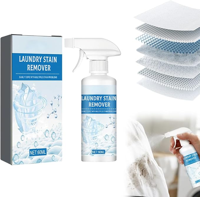 Clothing Emulsifier Stain Remover,2026 NEW Fly Clothing Emulsifier,Deep Stain Remover For Clothes,Stain Remover For Clothes Laundry,Active Enzyme Laundry For Clothes (1PCS)