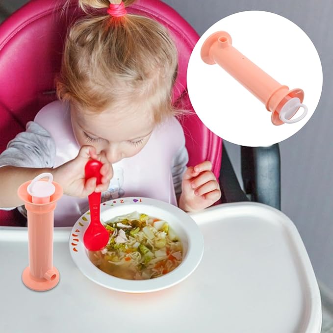 Kisangel Baby Food Maker, Food Pouch Filler Reusable Feeder Puree Maker for Filling Machine Portable Feeding Accessory