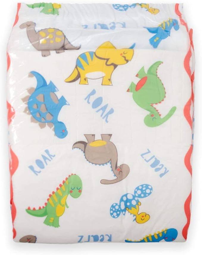 Rearz - Dinosaur - MEGA Adult Diapers 11,000ml (12 Pack) (X-Large)