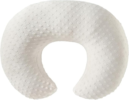 Nursing Pillow for Breastfeeding and Bottle Feeding More Support for Mom and Baby,Soft Newborn Nursing Baby Pillow， Machine Washable (Fog)