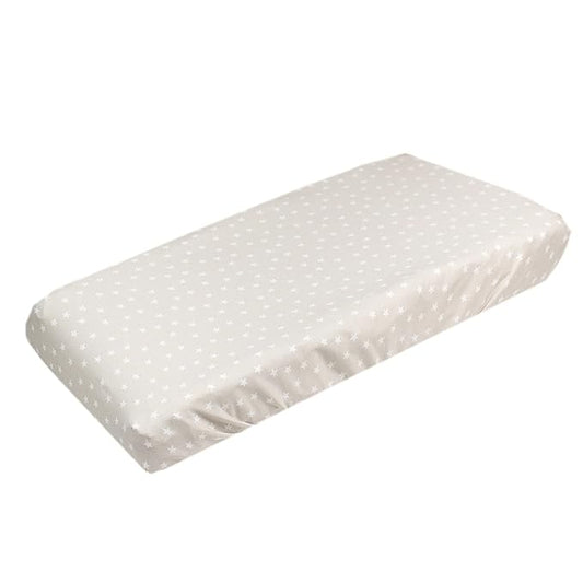 Premium Knit Changing Pad Cover by Copper Pearl: Soft, Stylish, and Universal Fit for All Standard Diaper Changing Pads, Trendy Design Changing Pad Covers, Twinkle
