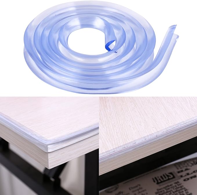 1M Soft Silicone Bumper Strip Child Safety Protector Table Desk Corner Edge Guard Cushion Pad