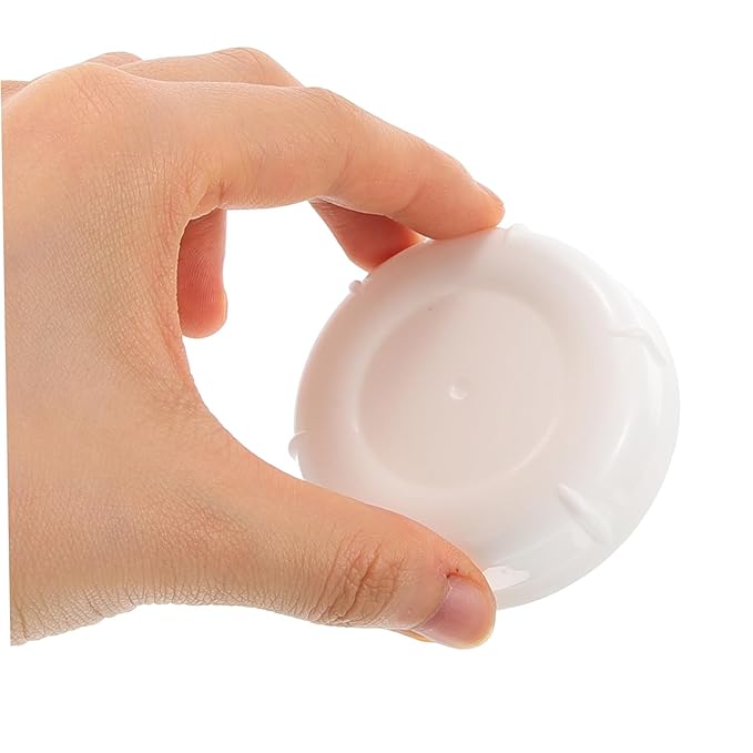 KOMBIUDA 10pcs Baby Bottle Sealing Caps Milk Bottle Replacement Lids Leakproof Stylish for Breastfeeding