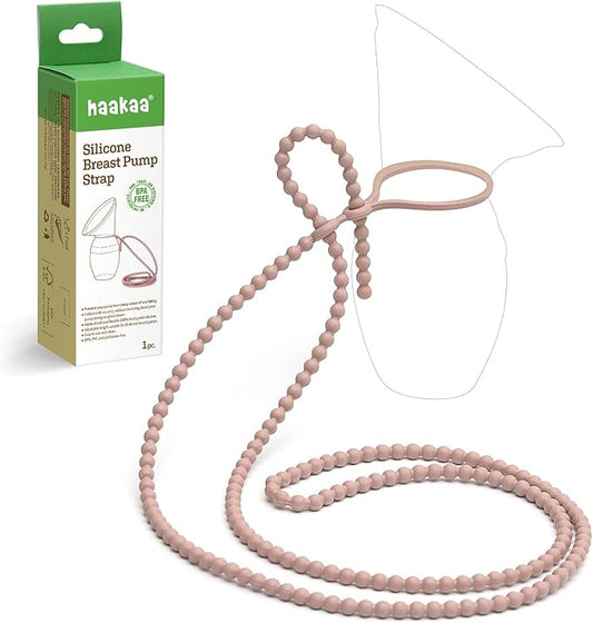 haakaa Silicone Strap for haakaa Gen.1/2/3 Breast Pump Manual Breast Pump Strap | Color: Blush