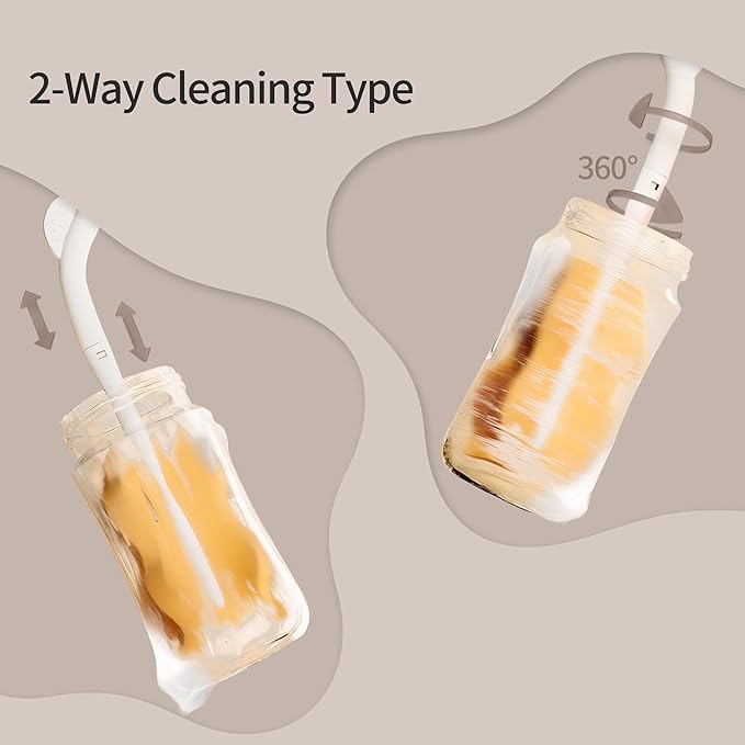 Pigeon Newborn Baby Bottle Feeding Gift Set, Nurture & Nest, Anti-Colic Wide Neck Bottles with Latch-On Silicone Nipples, 3 Bottles (5.4 Oz), 3 Stage 2 Nipples, 1 Bottle Brush and 1 Nipple Brush