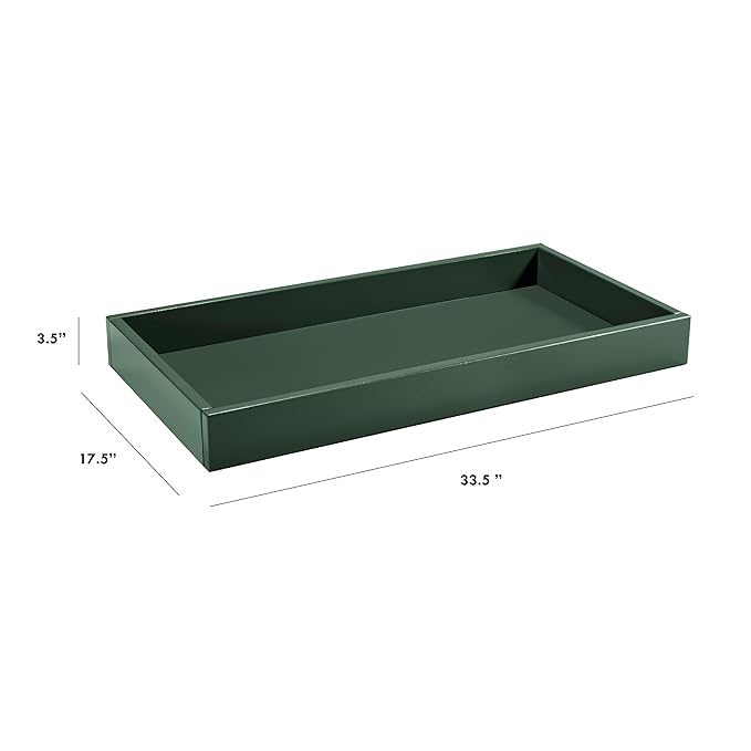 Davinci Universal Removable Changing Tray (M0219) in Forest Green