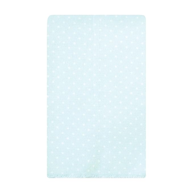 Hudson Baby Unisex Baby Cotton Flannel Burp Cloths, Lemon Daisy 10 Pack, One Size